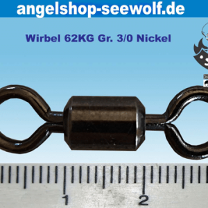 Salzwasser-Angelwirbel Tragkraft 62KG Größe 3/0 Premium-Qualität Norwegenangeln Hochseeangeln Gelbes Riff