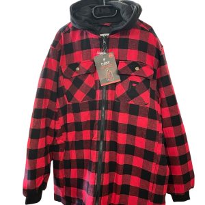 Fladen Hoody/Jacke Forest Thermal rot/schwarz